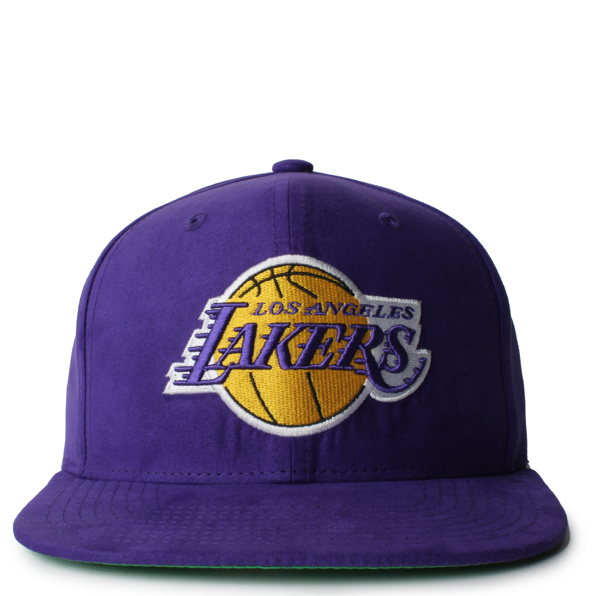 Los Angeles Lakers Suede Snapback