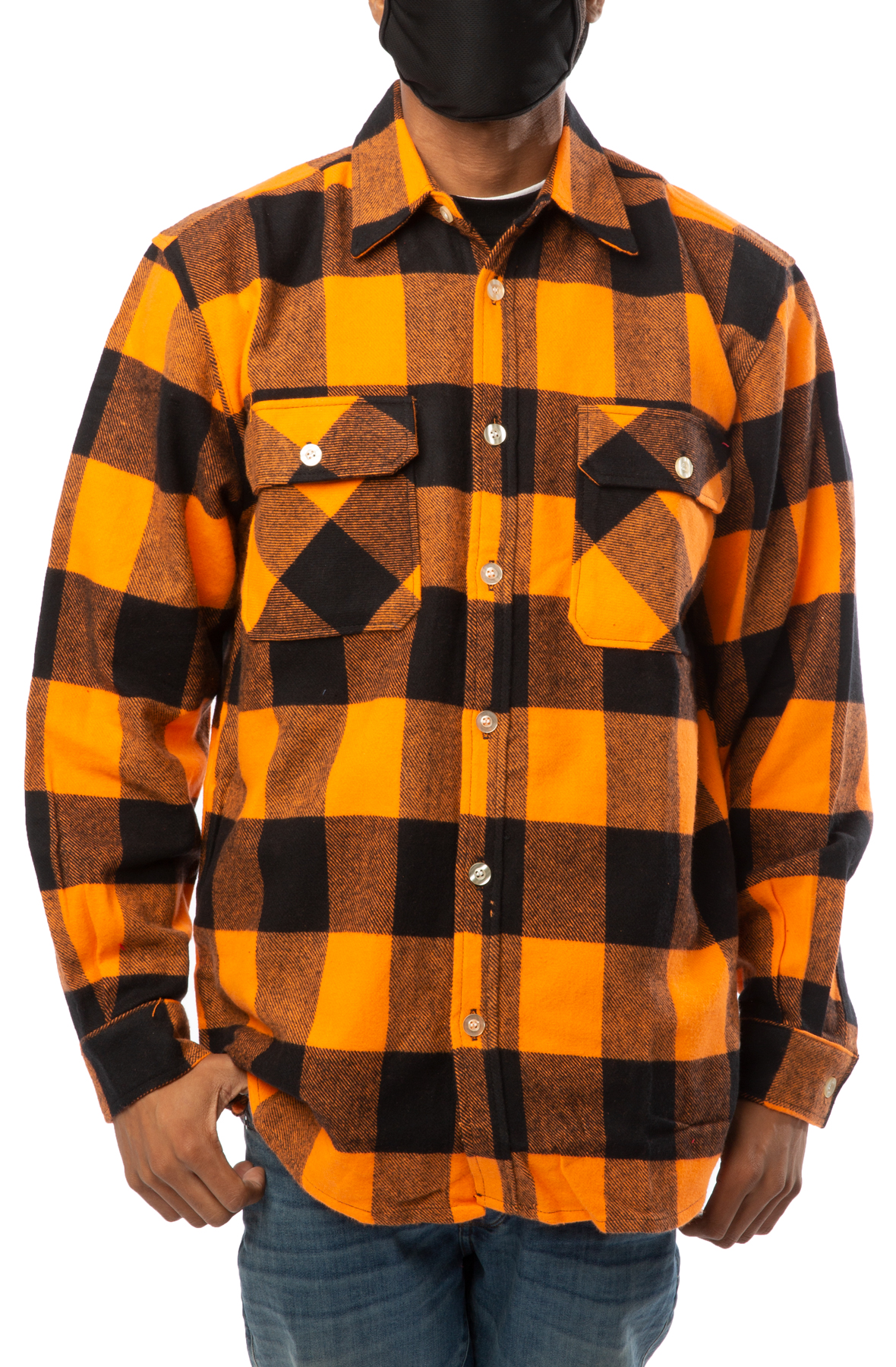 Heavyweight Plaid Flannel Shirt