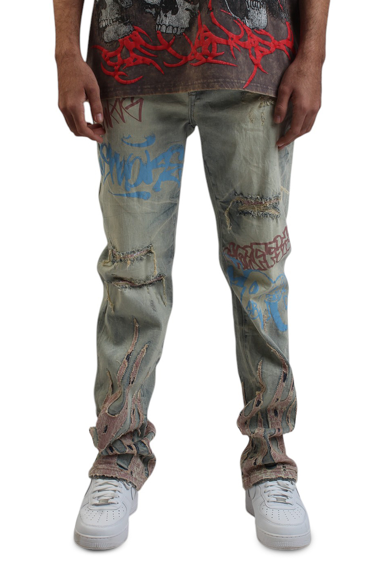 Dystopia Relaxed Denim Jeans