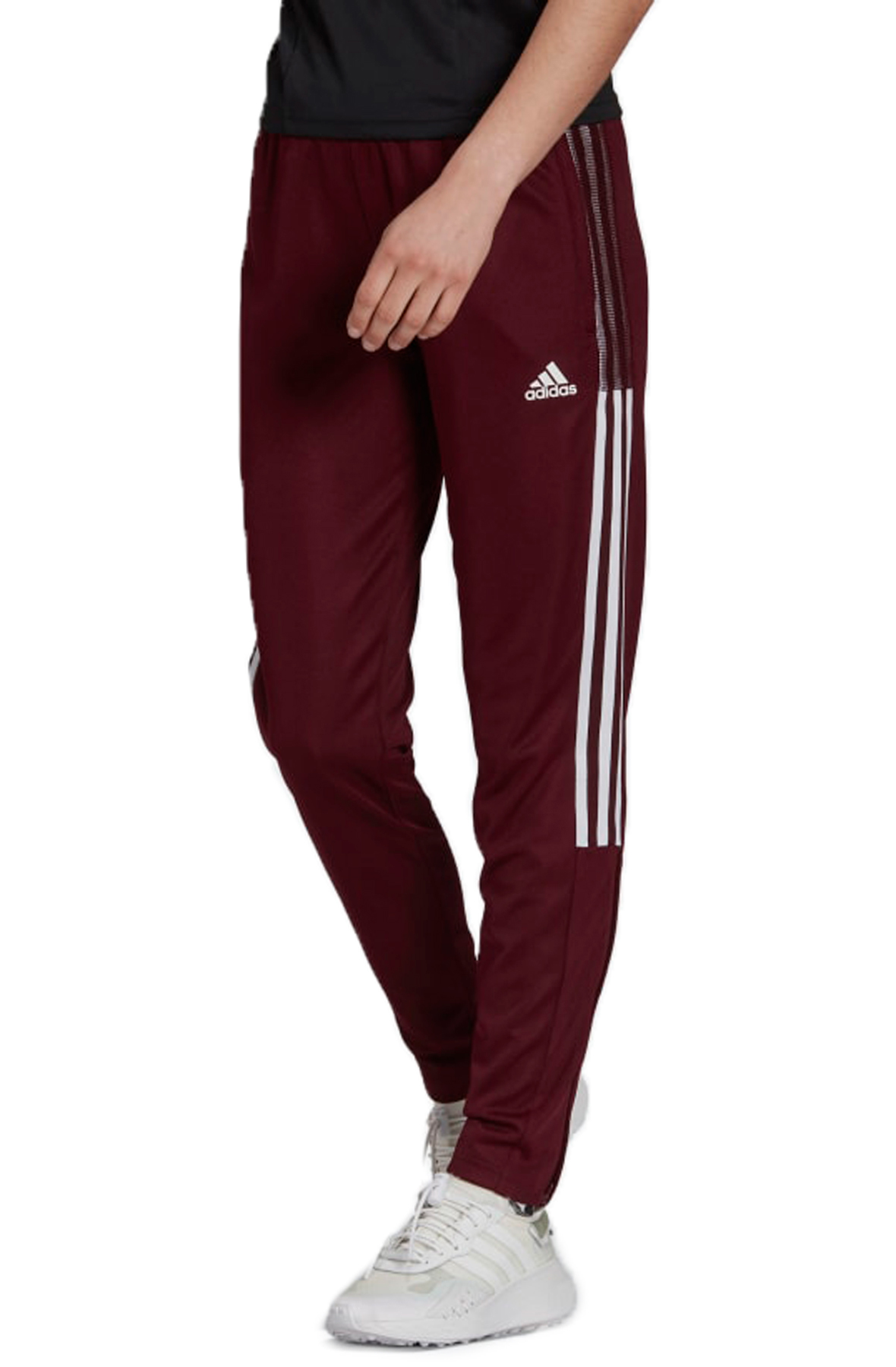 track pant with front zip