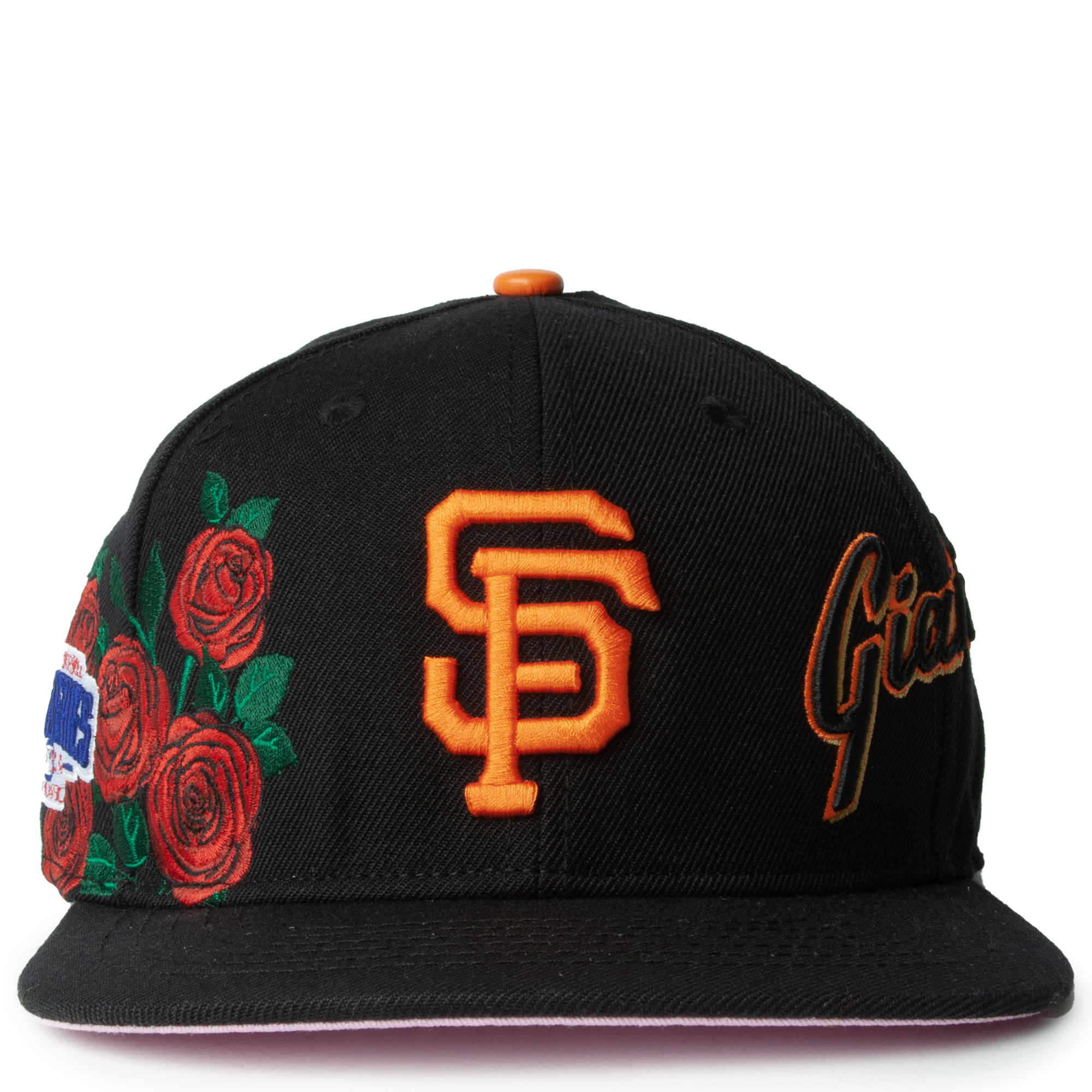 San Francisco Giants Rose Red Snapback Hat