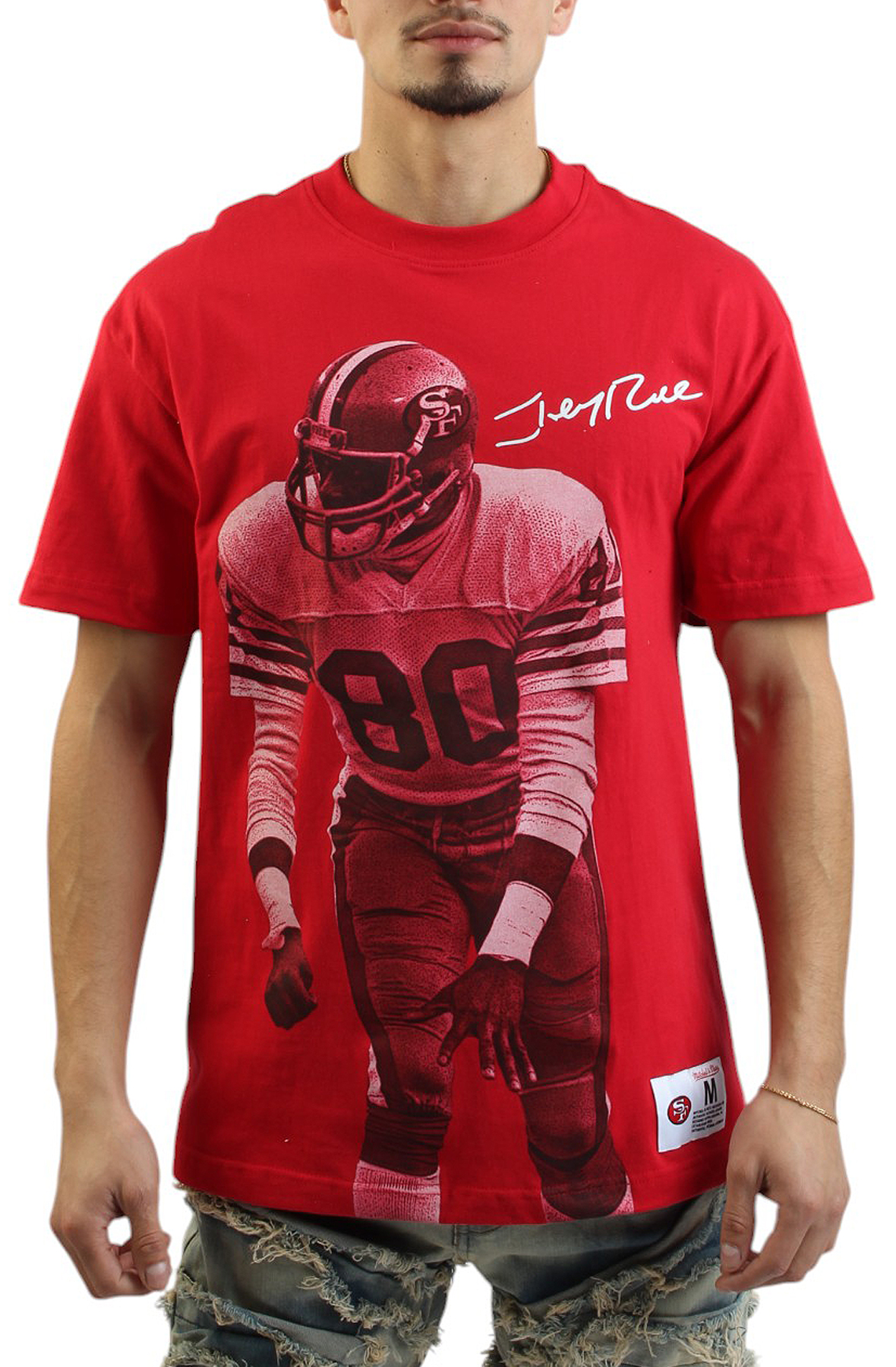 Jerry Rice Scarlet San Francisco 49ers Ultimate Player T-Shirt