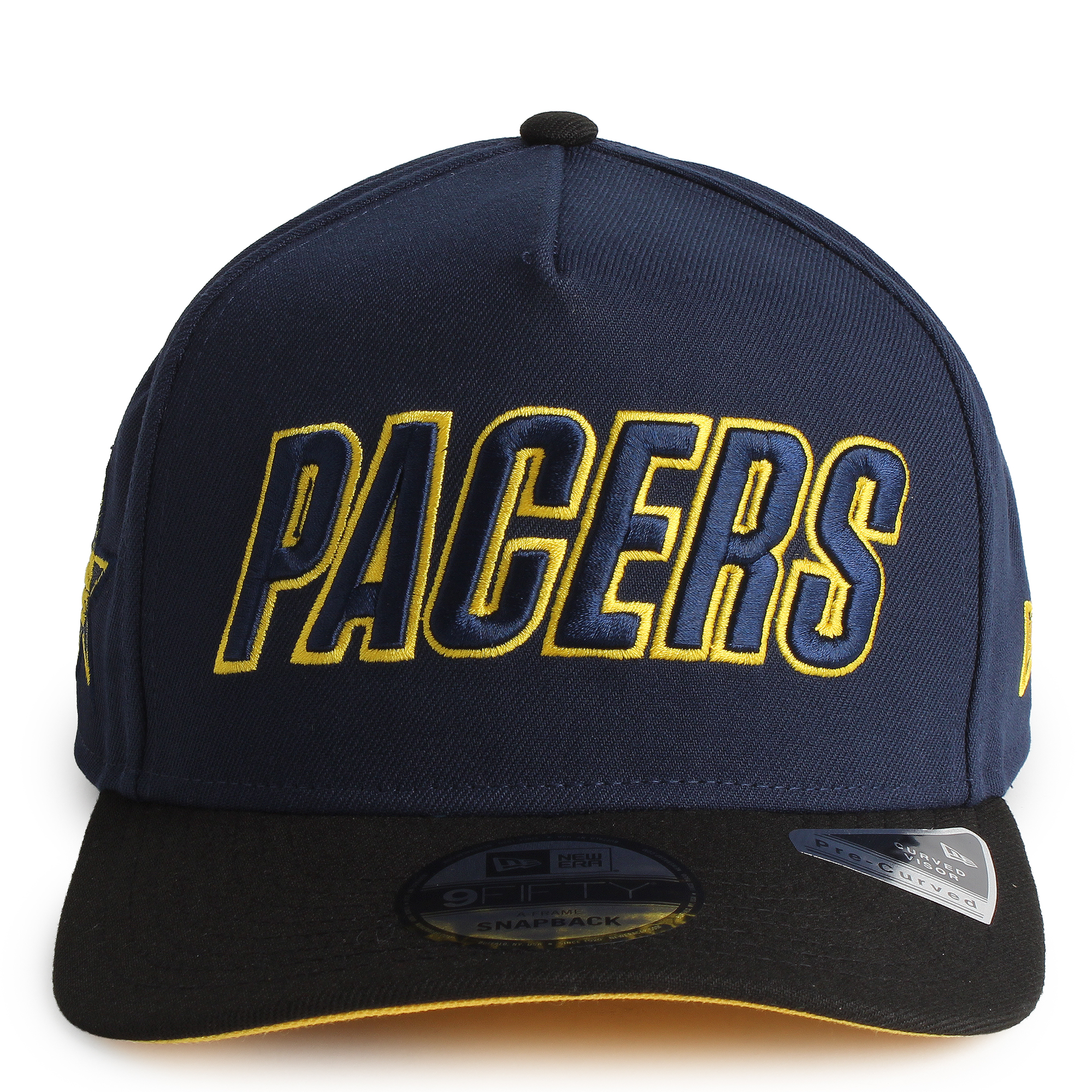 NBA Indiana Pacers 9FIFTY A-Frame Pre-Curved Snapback