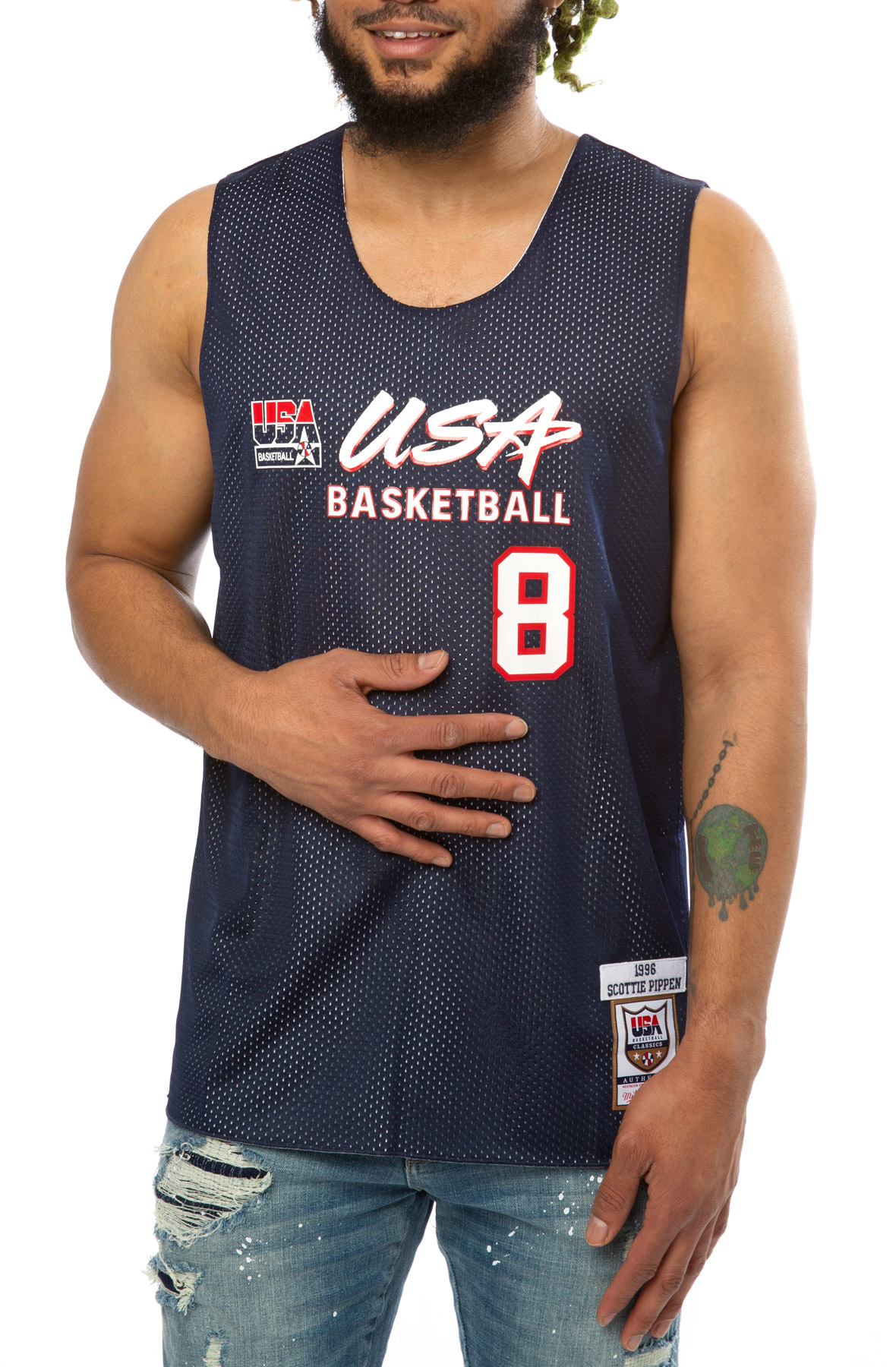 Scottie pippen reversible jersey Clearance