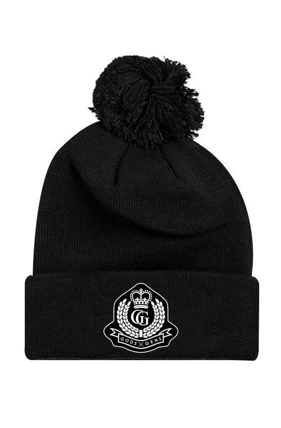 Royal Pom Pom Beanie