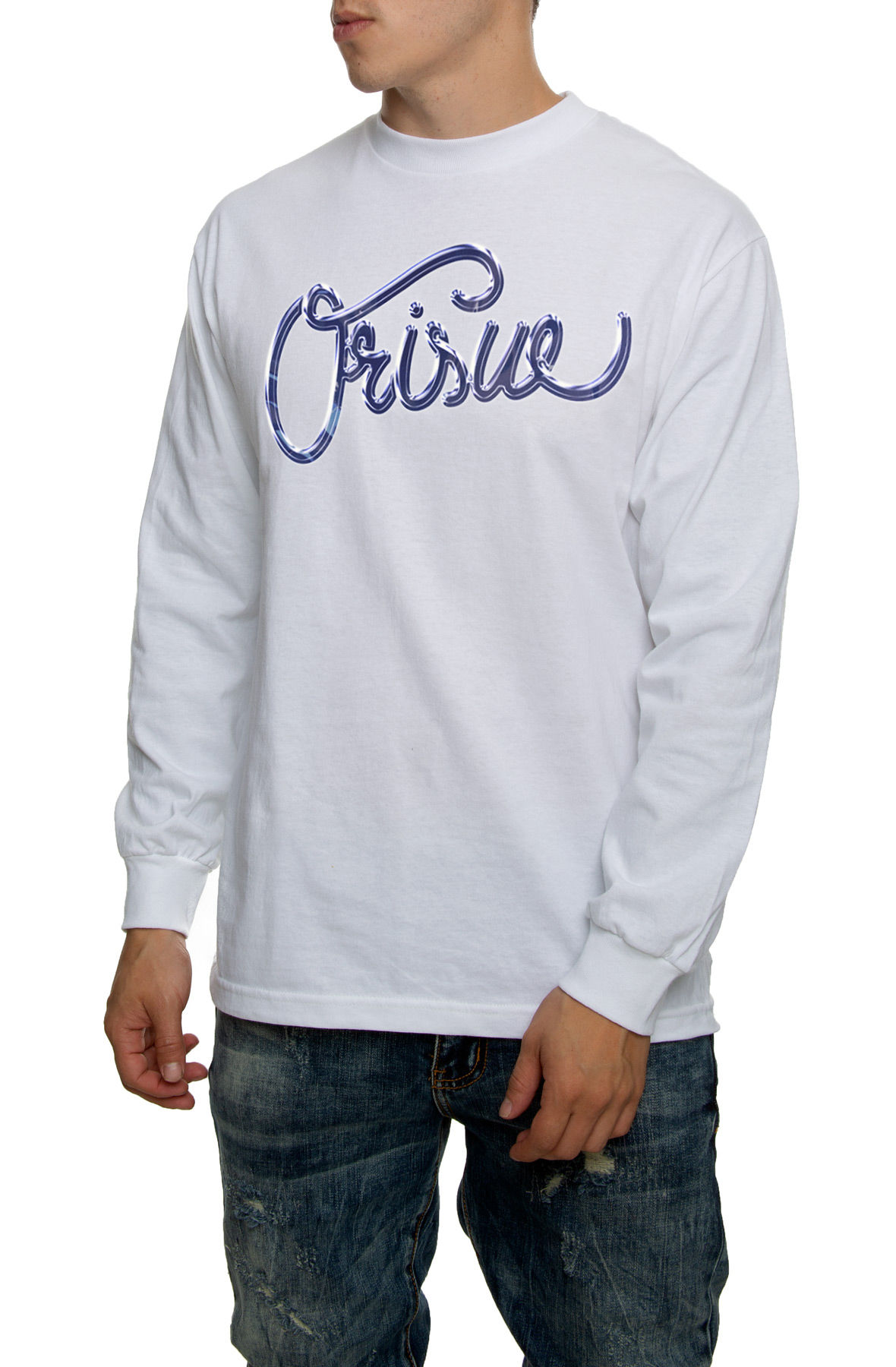 The Chromium Long Sleeve Tee in White