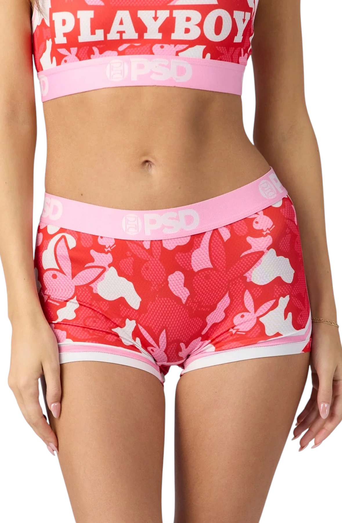 PLAYBOY LOVE CAMO BOYSHORT