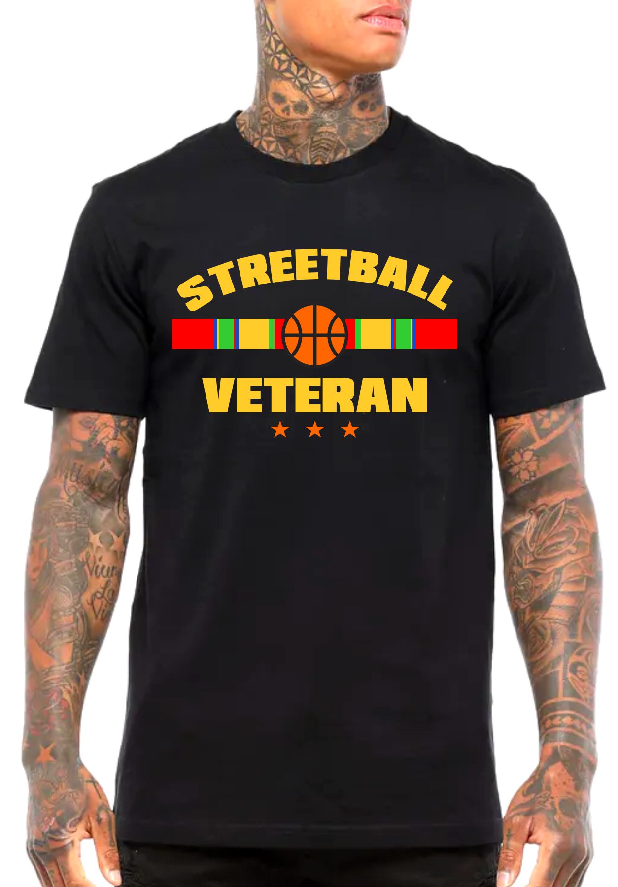 Streetball T-Shirt in Black