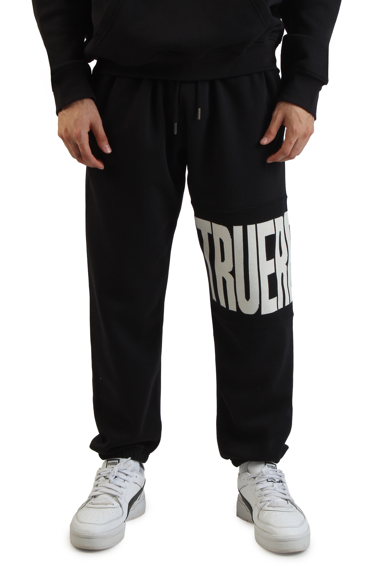 Knit Logo Panel Jogger