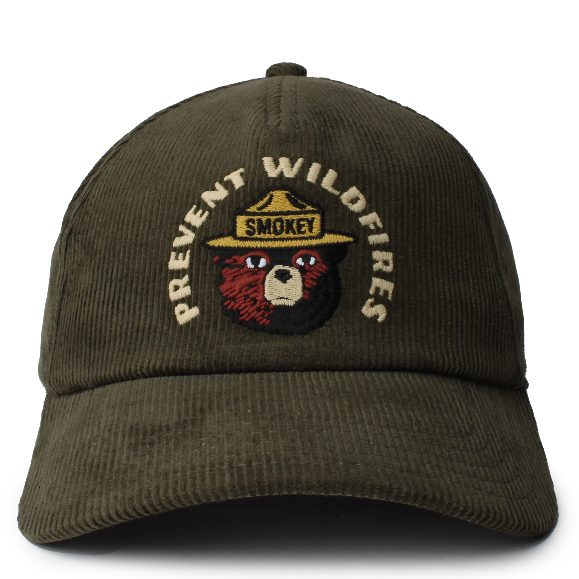 Smokey the Bear Corduroy Snapback