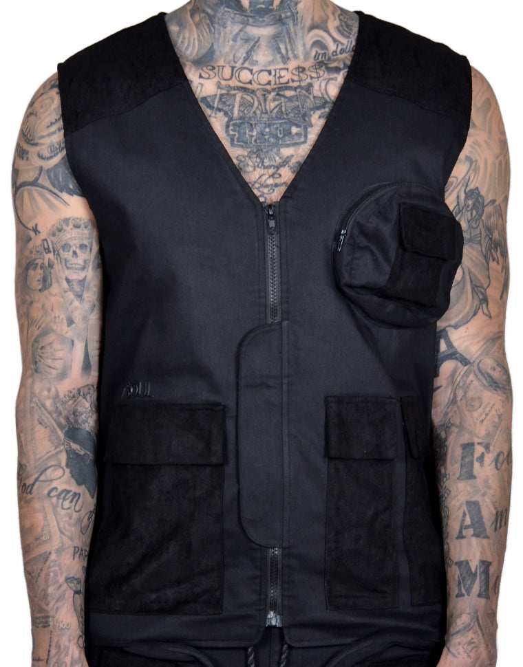 + Soul Round Pocket Utility Vest