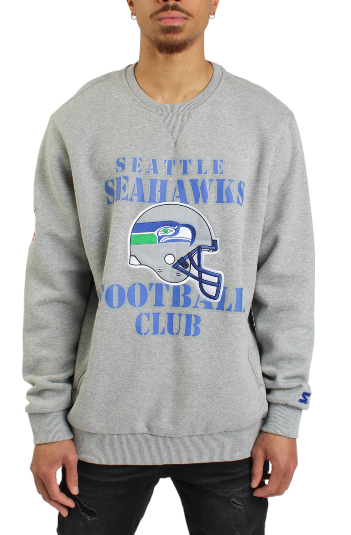 Seattle Seahawks Reflective Crewneck