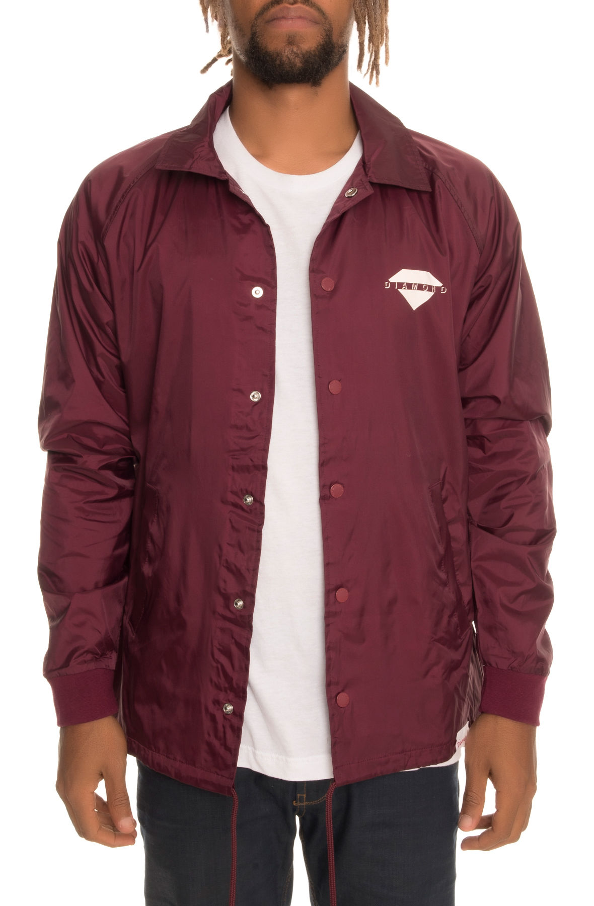 maroon coaches jacket