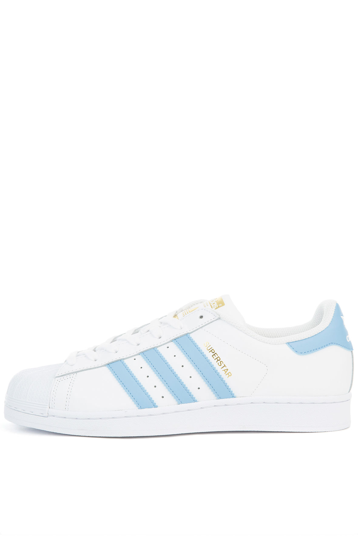 adidas superstar light blue