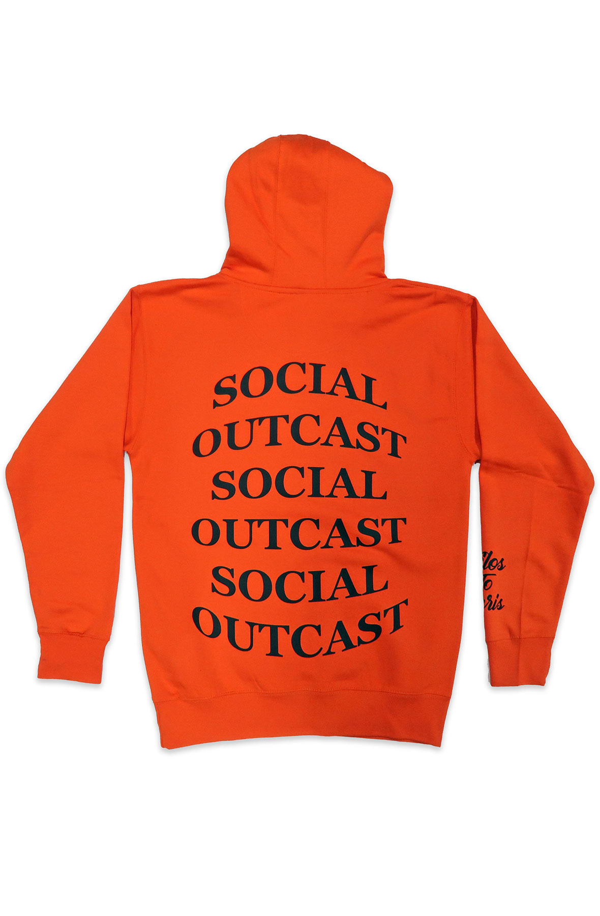 Social Outcast V2 Hoodie in Orange