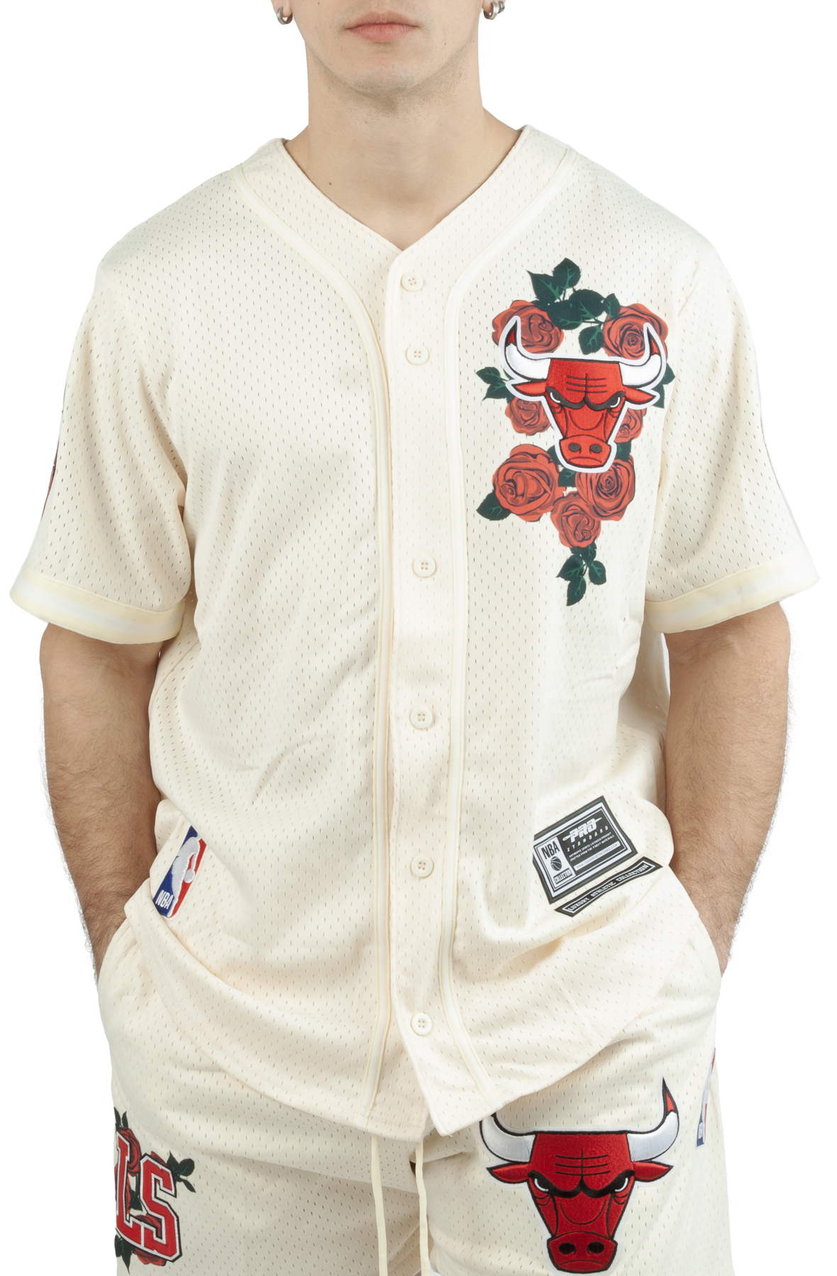 Bulls Roses Baseball Jersey