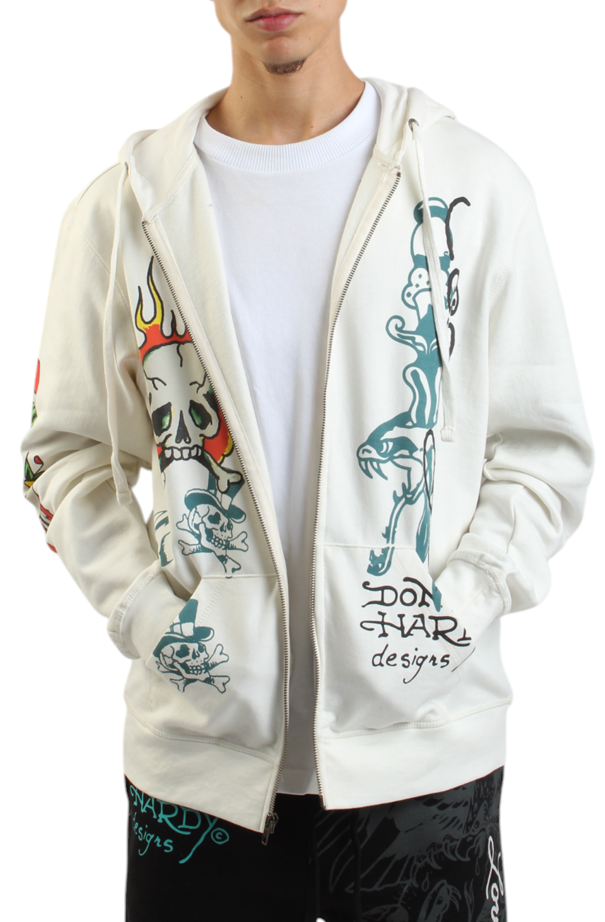 Flame Skull Hoodie