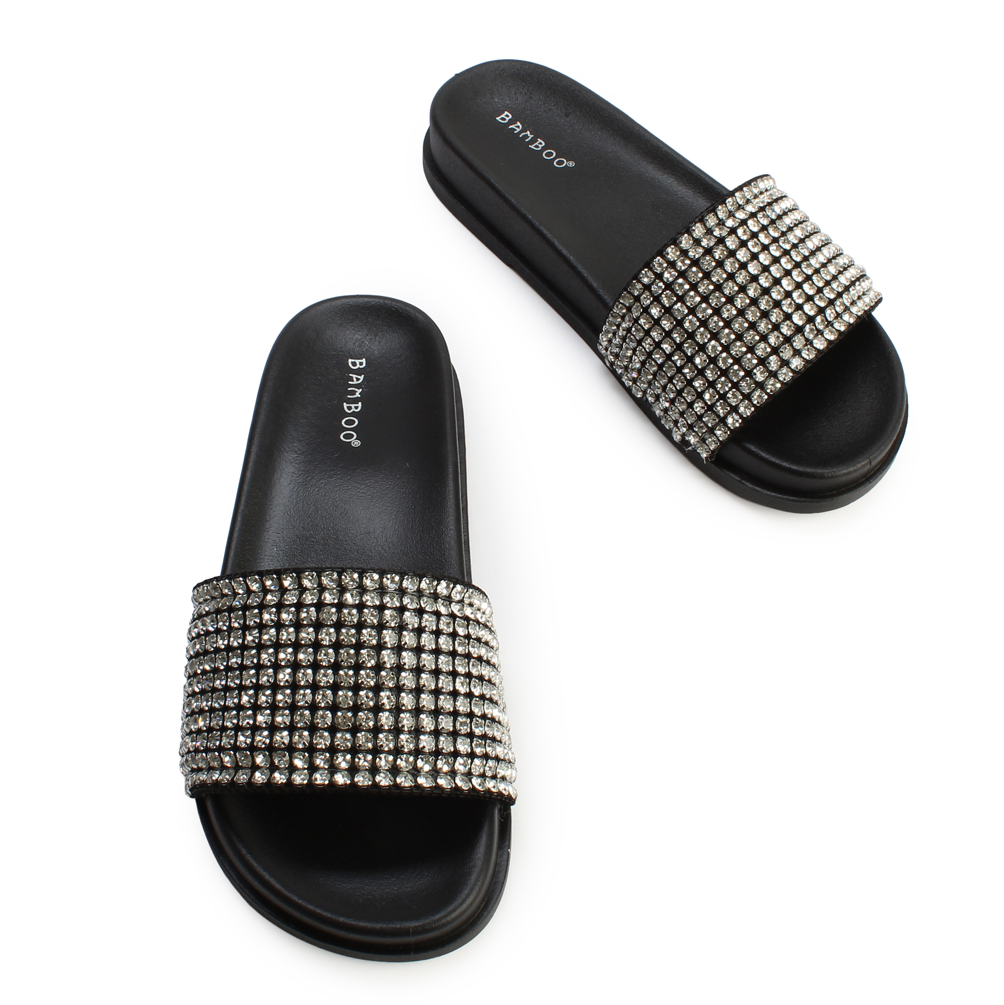 Conquer-14 Rhinestone Slide