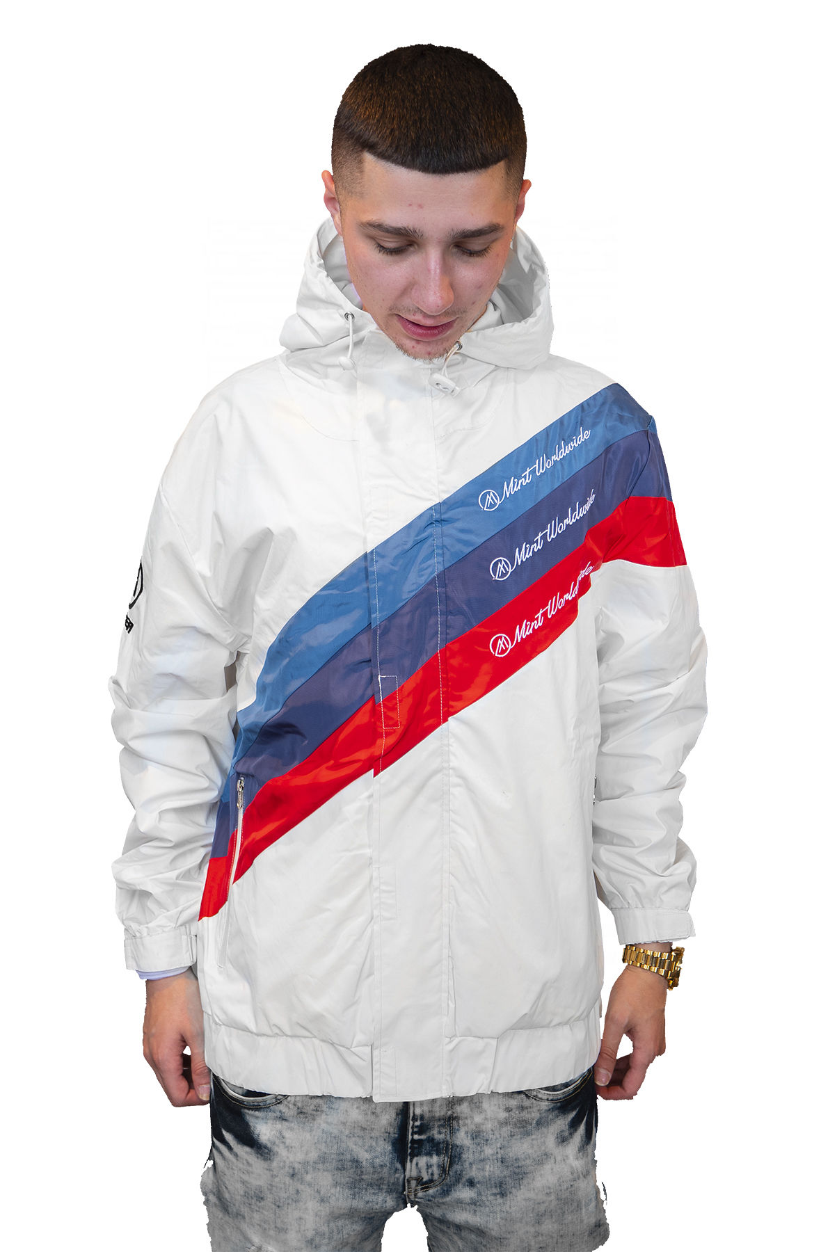 mint windbreaker