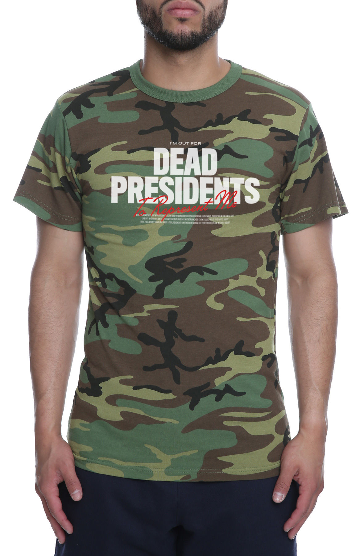 The Dead Prezzies Tee in Camouflage