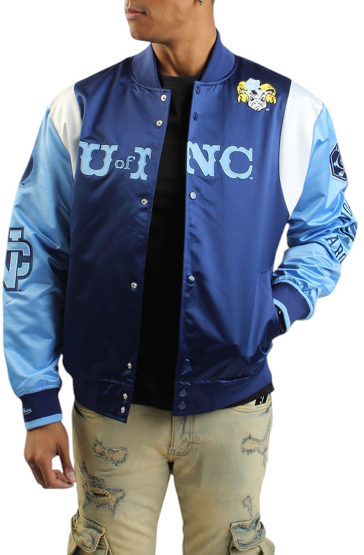 NCCA NORTH CAROLINA VINTAGE LOGO JACKET