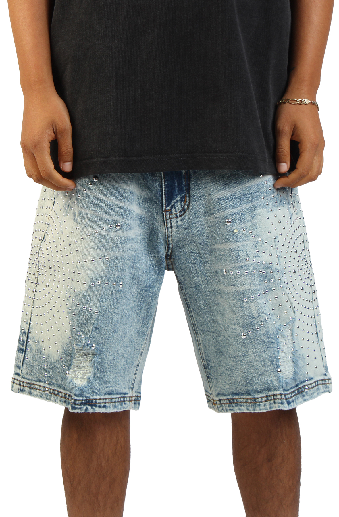 Studded Burst Short