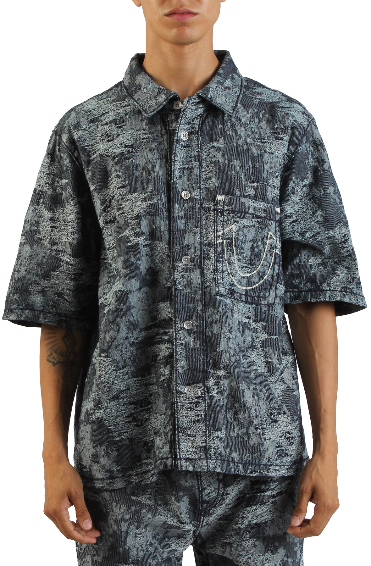 Super T Oversize Jacquard Shirt