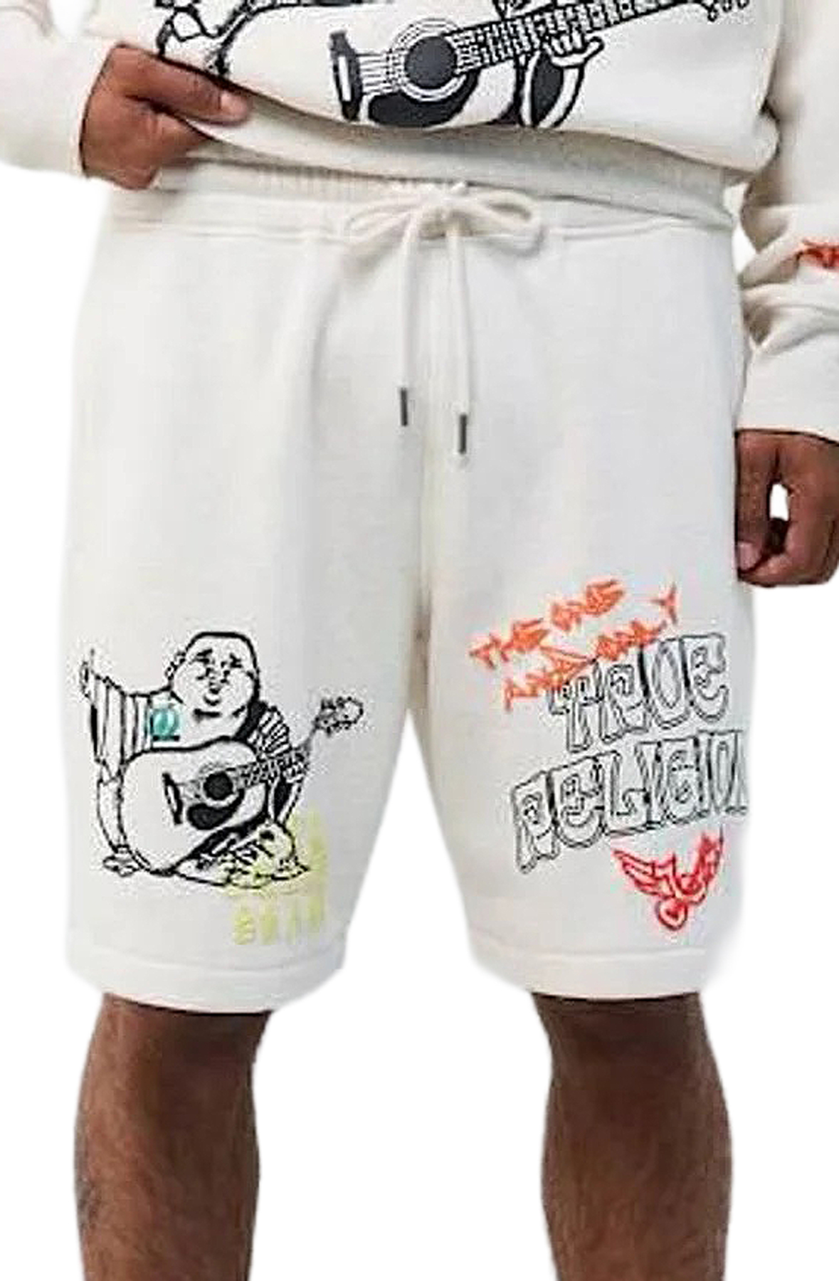 Sketched Logo Fleece Short