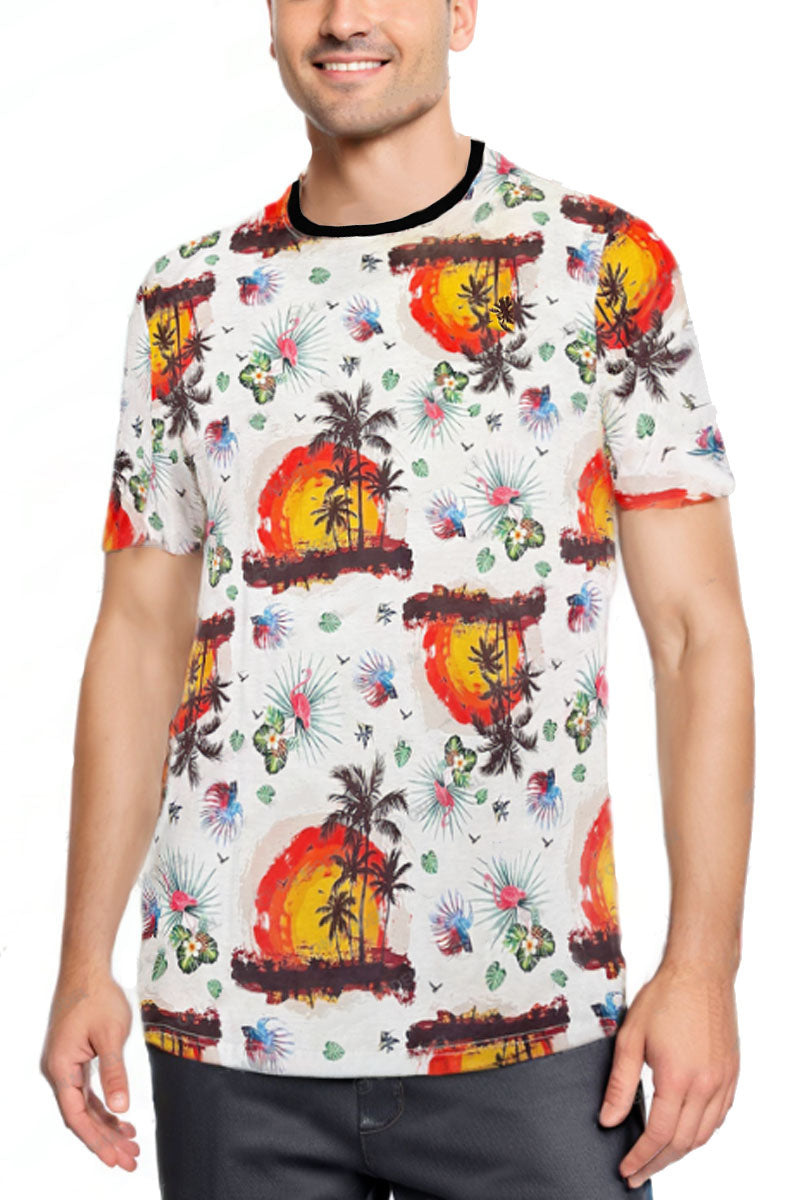 Flipside Sunset Print Tee