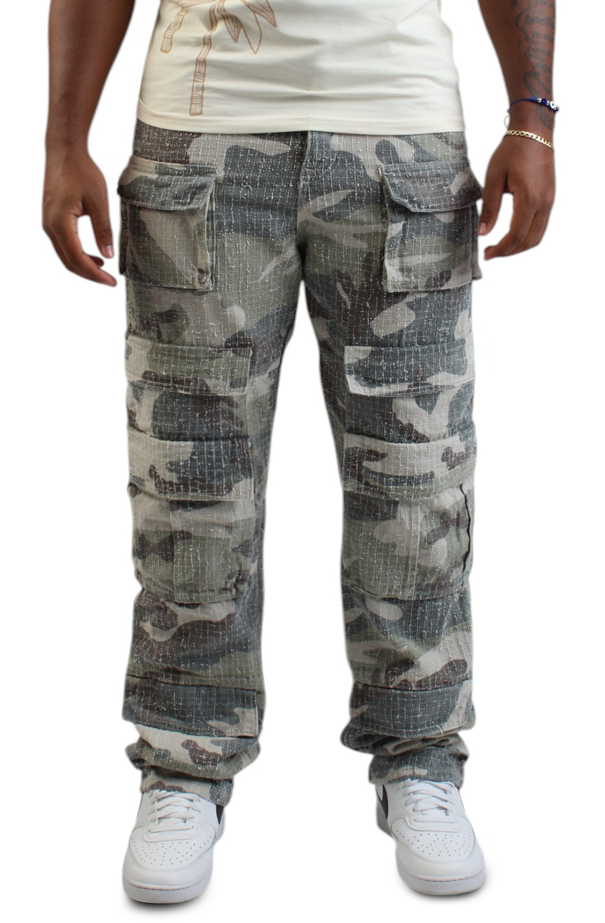 Earth Camo Multi Cargo Pant