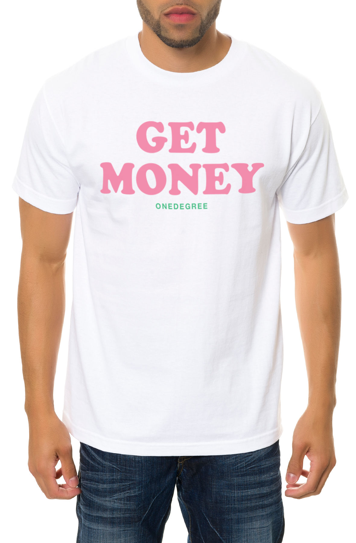 The Get Money Tee in White