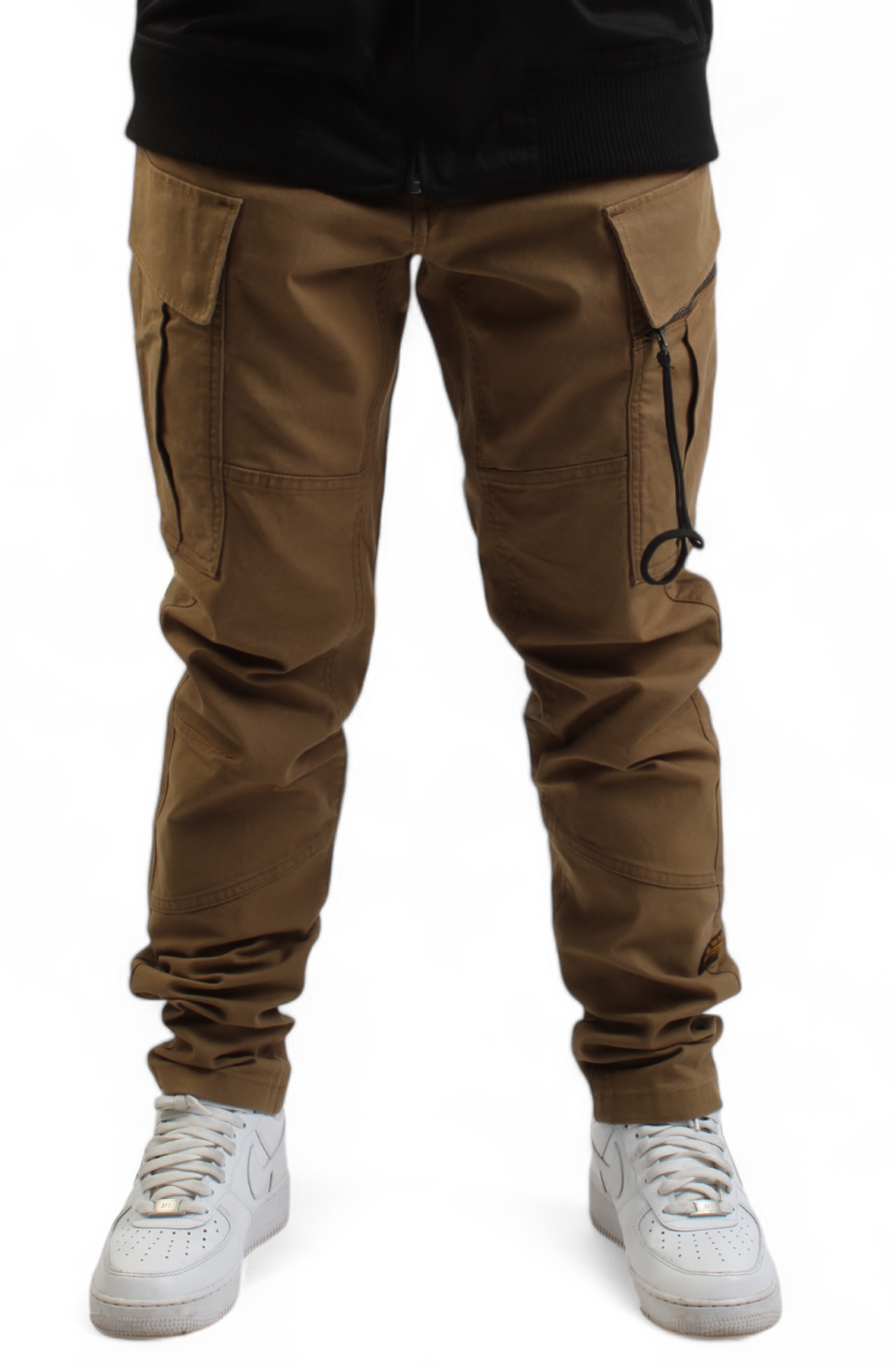 Zip pocket 3D Skinny Cargo Pants