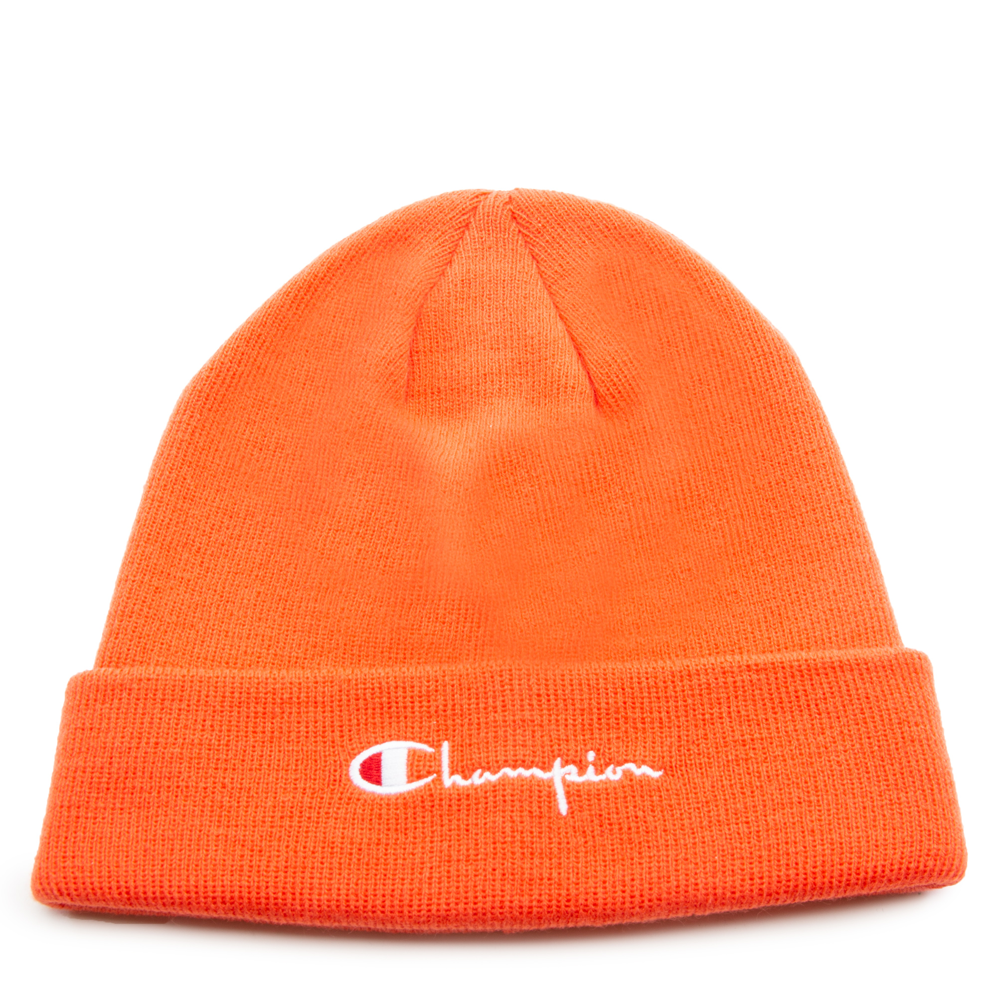 champion orange beanie