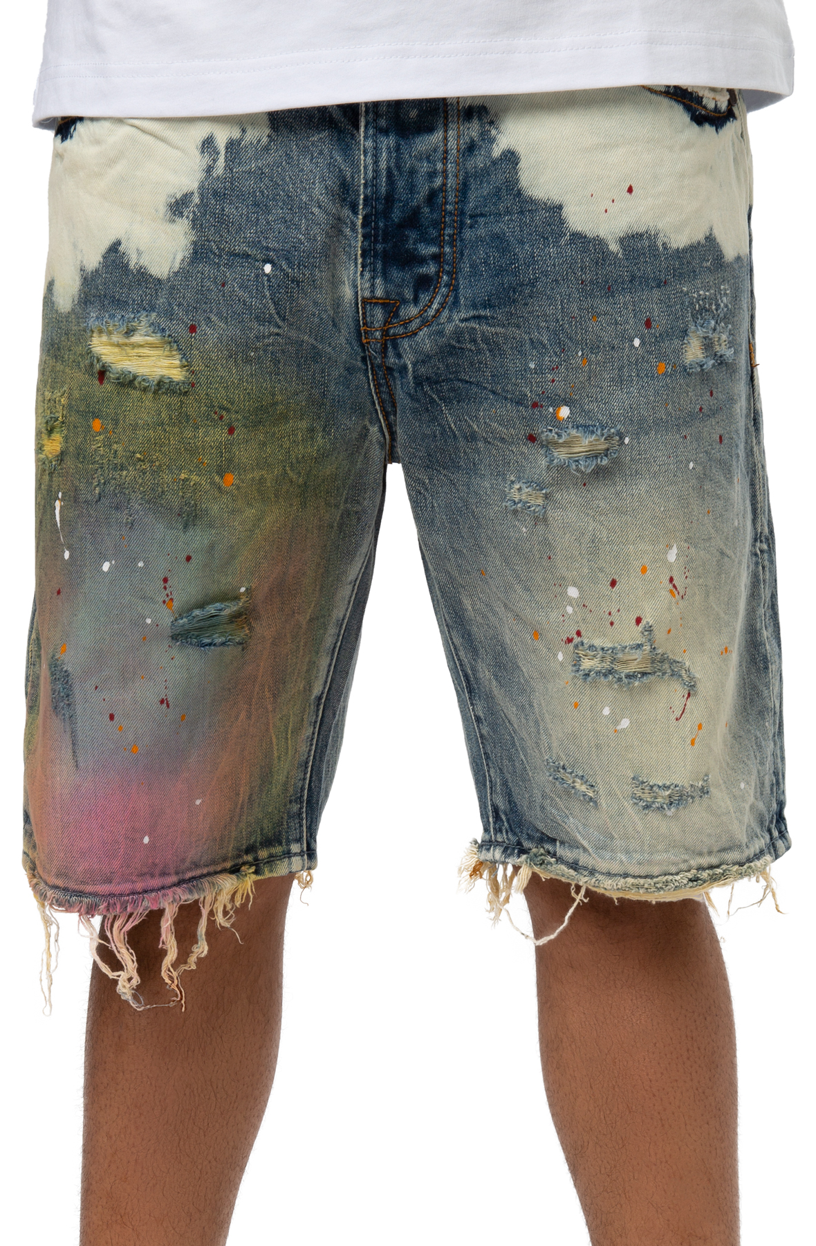 hippie jean shorts