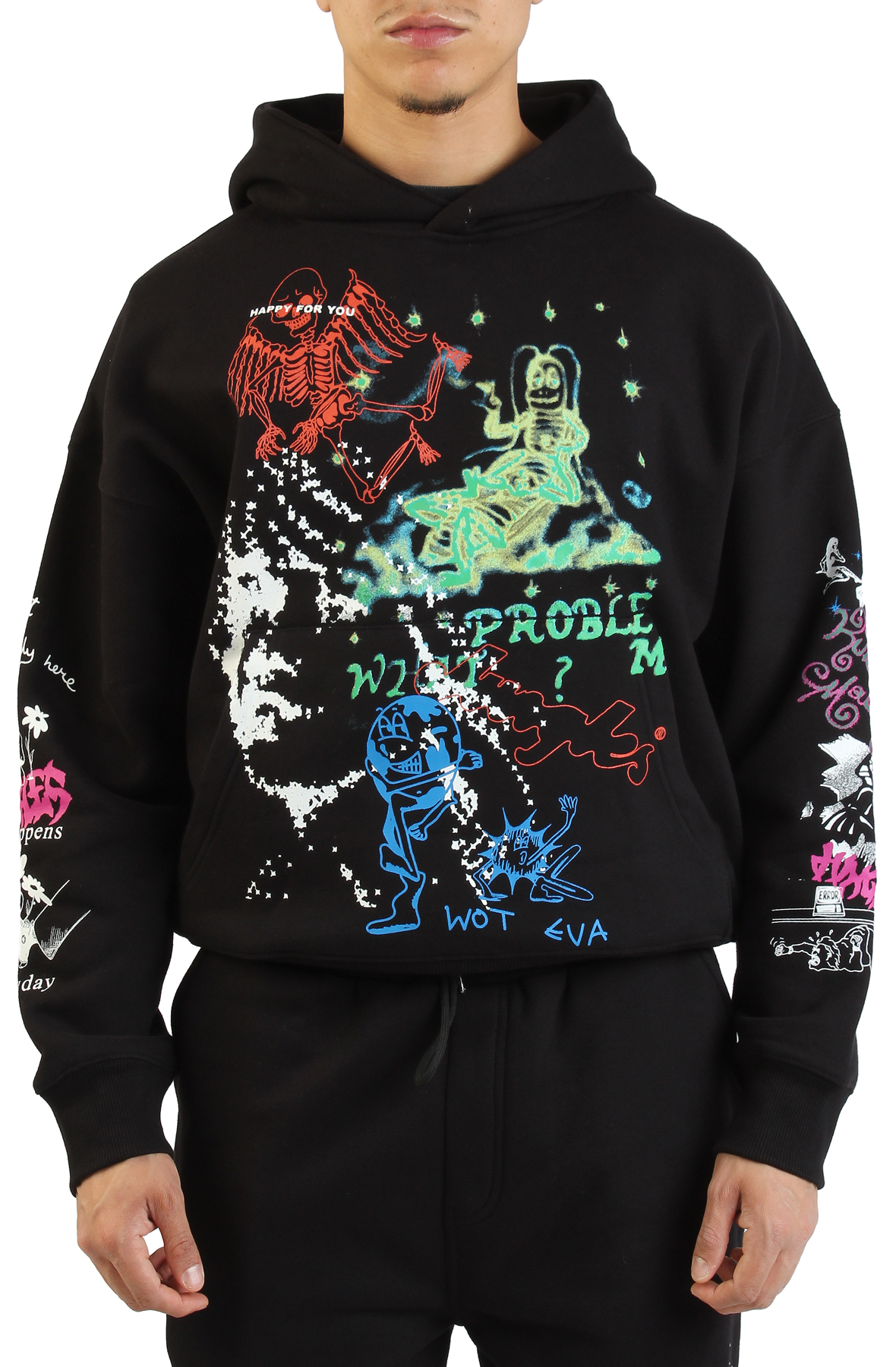 Winter 25 Test Print Pullover Hoodie