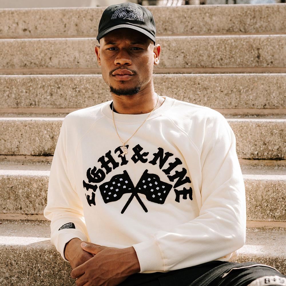 Flash Crewneck Sweatshirt Tan