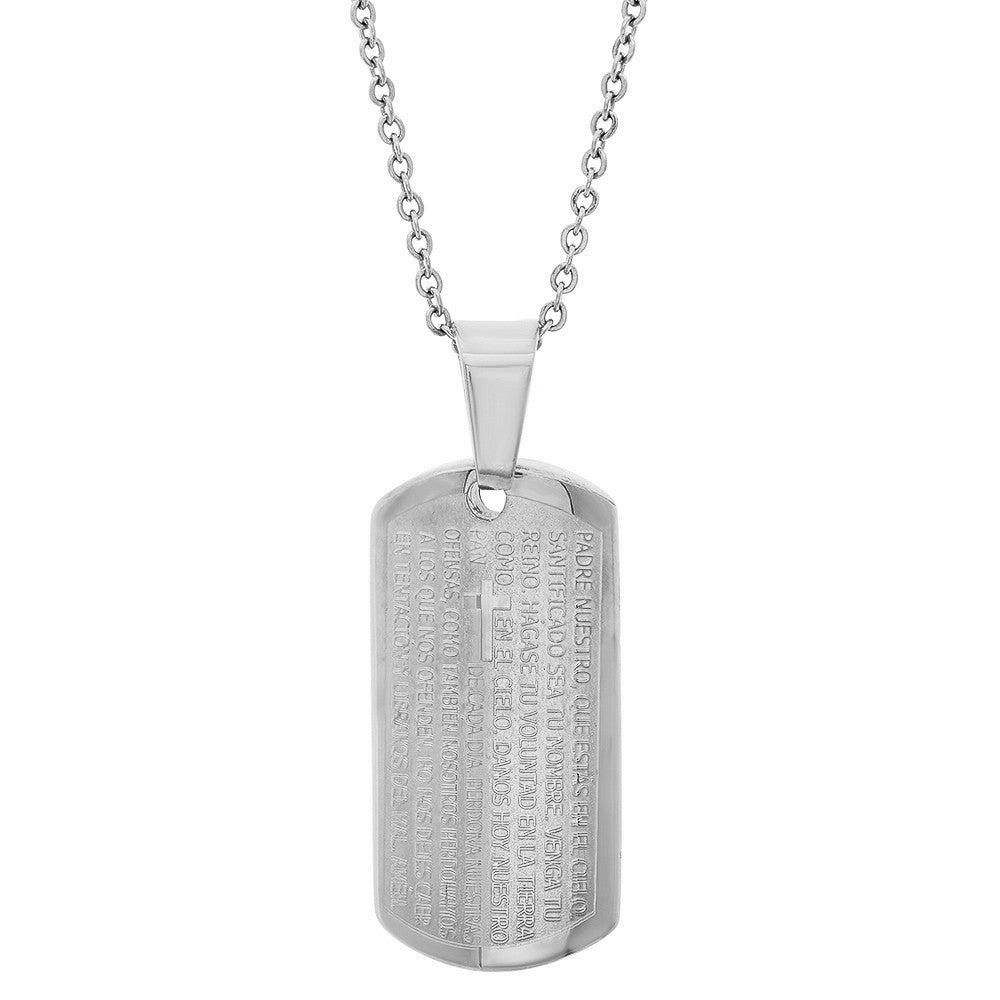 Padre Nuestro Prayer Pendant