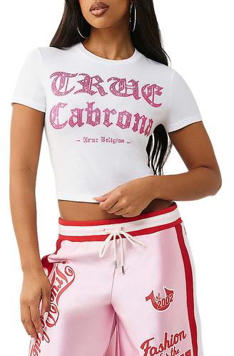 Crystal Slogan Baby T-Shirt