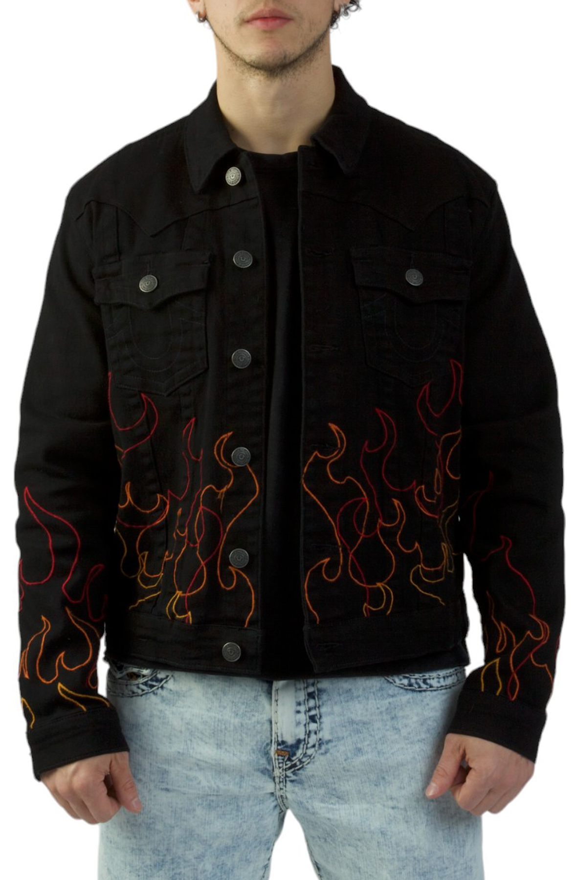 Jimmy Flame Denim Jacket