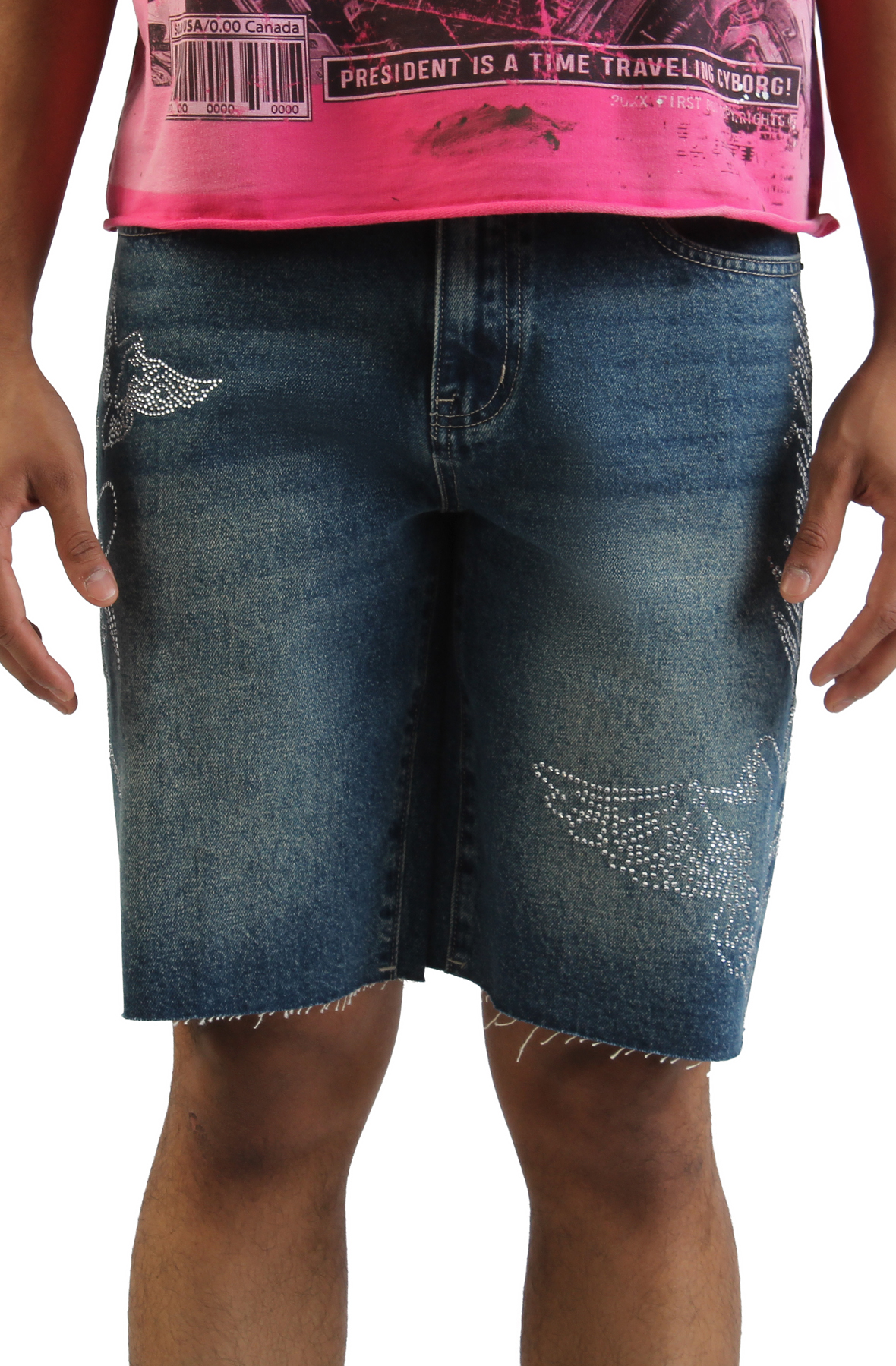 Two Time Studded Jort