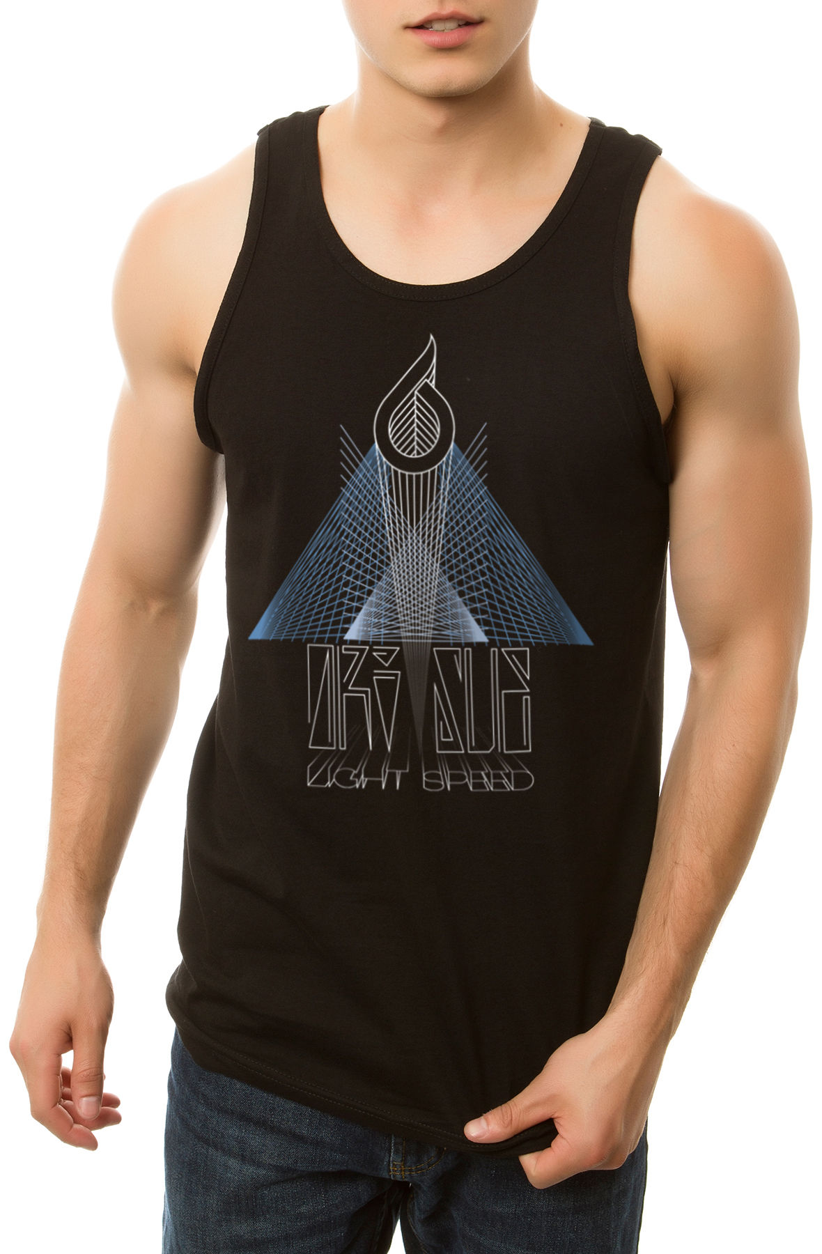 The Lightspeed Tank Top in Black