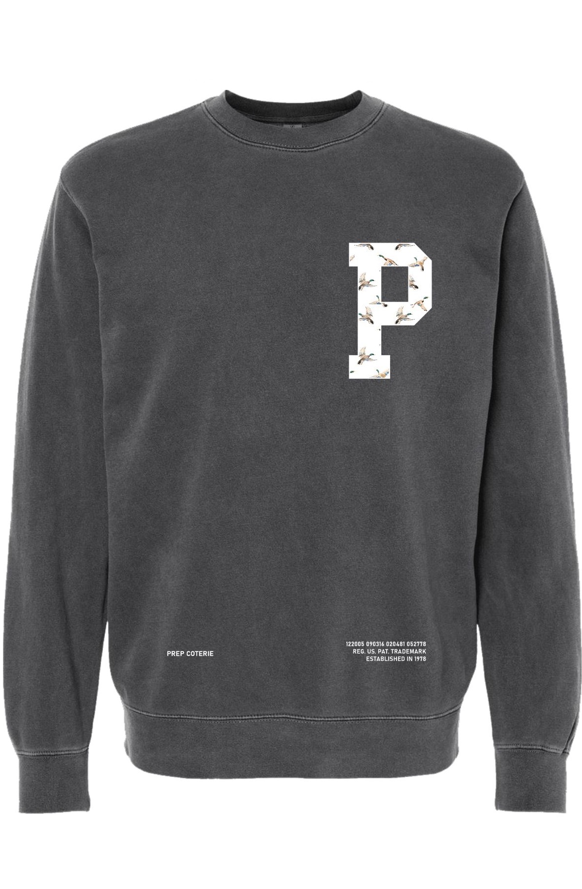 Varsity Letterman Duck Sweatshirt