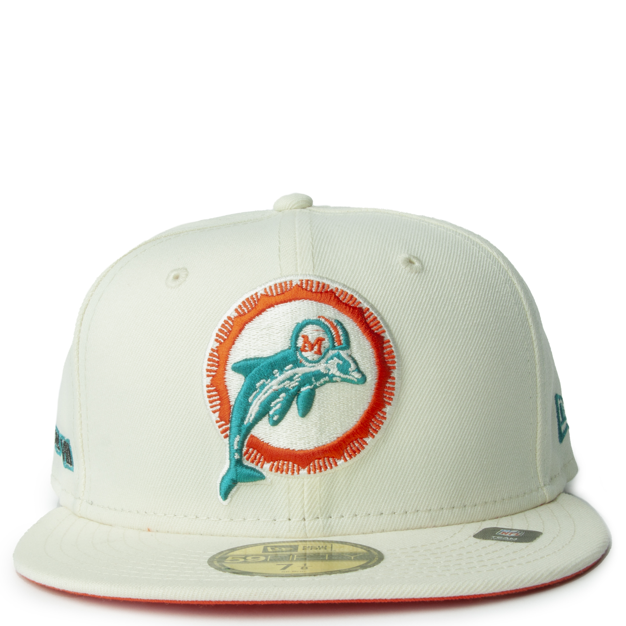 Shop New Era 59Fifty Miami Dolphins Pre-Game Hat 70722240 brown