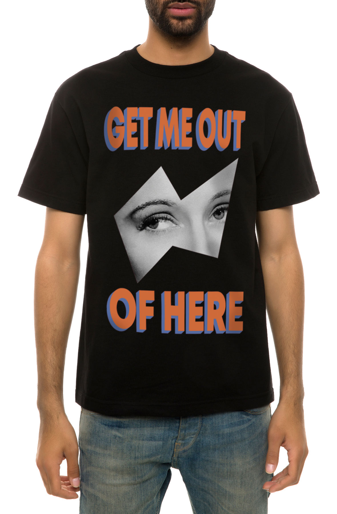 The Get Me Out of Here Tee in Black