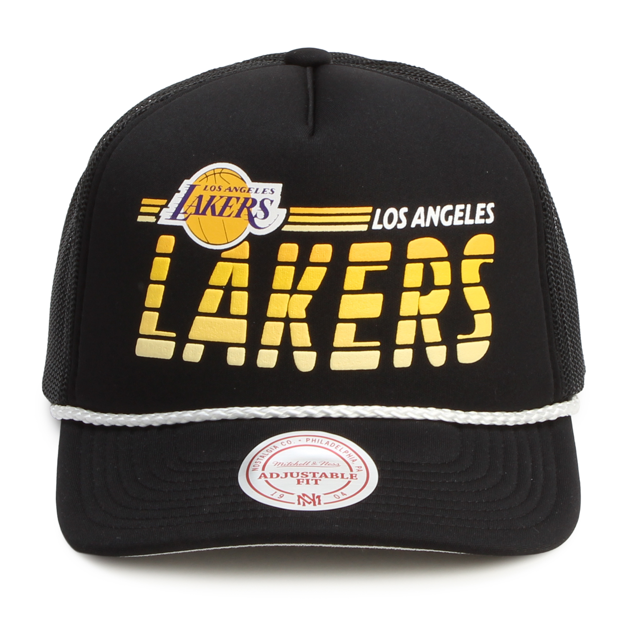 NBA Los Angeles Lakers Graded Trucker Adjustable Snapback