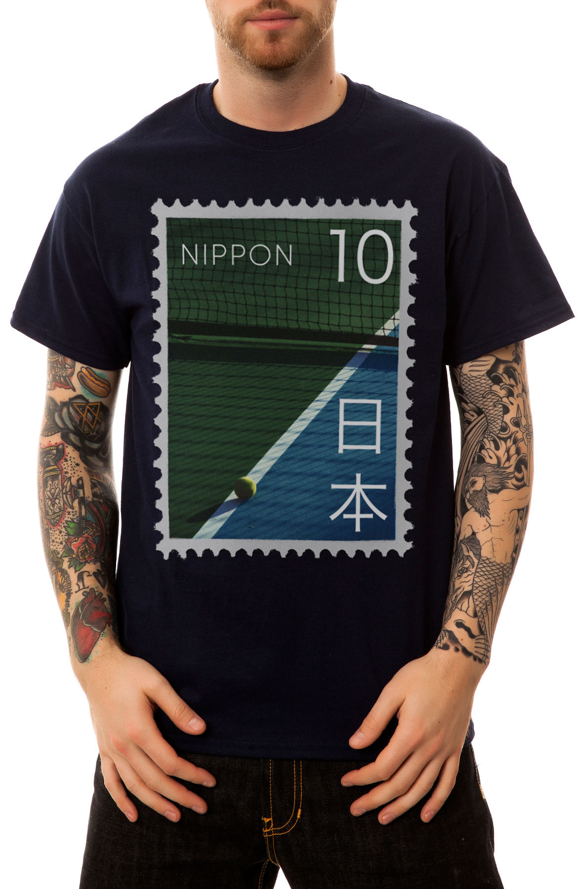 The Nippon 10 Tee in Navy