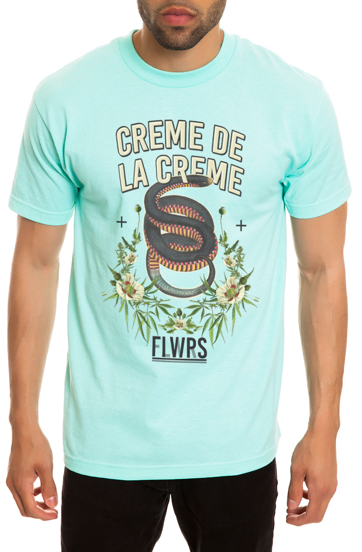 The Creme De La Creme Tee in Mint