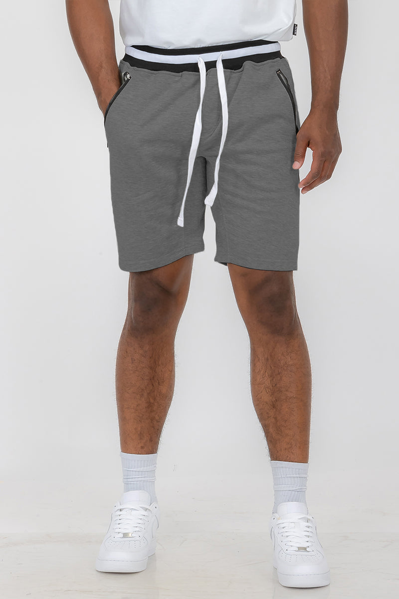 ComfortFit French Terry Shorts Charcoal