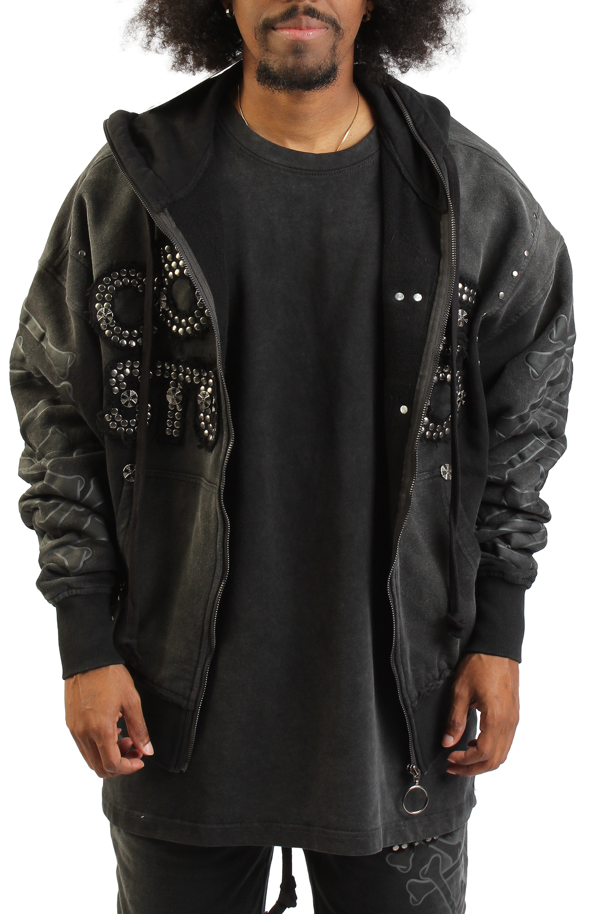 Colere Bones Zip-Up Hoodie