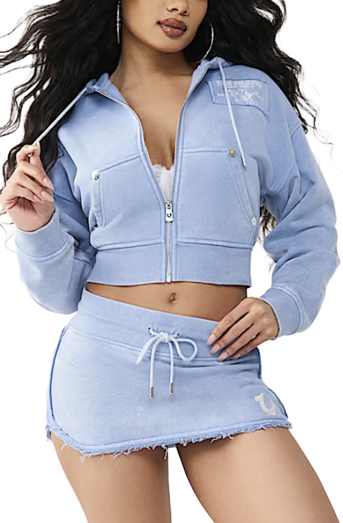 Vintage Washed Zip-Up Hoodie